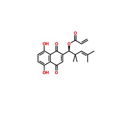 β，β-二甲基丙烯酰阿卡寧分析對照品|34539-65-6